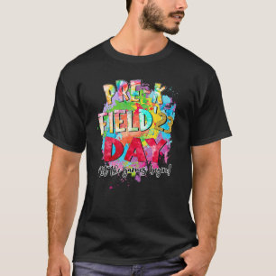 Pre K Field Day 2023 Let The Games Begin Kids Teac T-Shirt