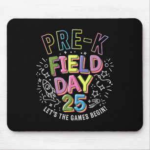Pre-k Field Day 2025 Let The Games Begin Kids Teac Mouse Pad