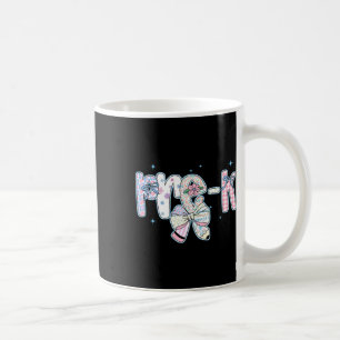 Pre-k First Day Of School Coquette Preppy Pencil F Coffee Mug