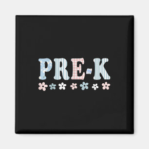 Pre-k First Day Of School Preschool Teacher Studen Magnet