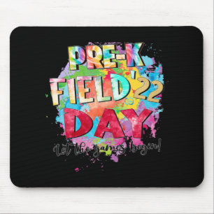 Pre-K Grade Field Day 2022 Let The Games Begin Kid Mouse Pad