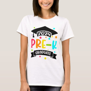 Pre K Graduate Preschool 2024 Graduation Gifts T-Shirt