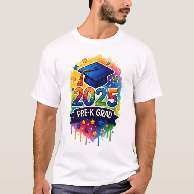 Pre k Graduation 2025 T-Shirt (Front)