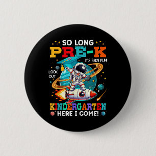 Pre-k Graduation Funny Preschool Graduate Boys Gir 6 Cm Round Badge