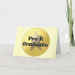 Pre-K Graduation Gifts Card