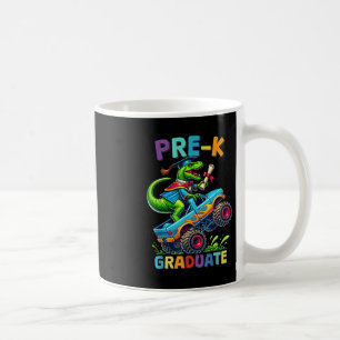 Pre-k Graduation Monster Truck Dinosaur Boys Kids Coffee Mug