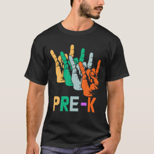 Pre-K Is My Jam Vintage 80S Boombox Teacher Studen T-Shirt