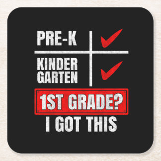 PRE-K KINDERGARTEN 1ST GRADE? I GOT THIS SQUARE PAPER COASTER