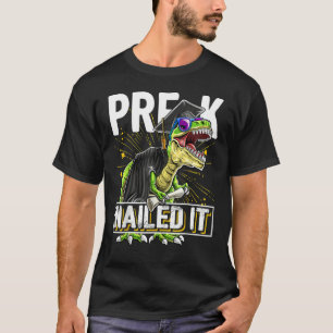 Pre K Nailed It Rex Dinosaur Graduation Cap Gown  