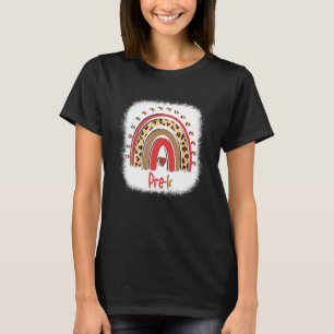 Pre K Rainbow Girls Boys Teacher Team Pre K Squad T-Shirt