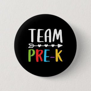 Pre-k Teacher Back To School 6 Cm Round Badge