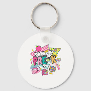 Pre K Teacher Student Ck To School First Day Of Sc Key Ring