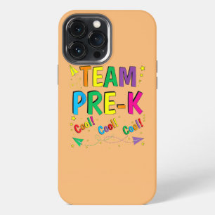 Pre k Team Rainbow Prek Back To School Preschool iPhone 13 Pro Max Case