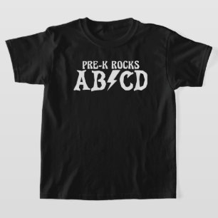 Pre-K Team Rocks Back to School Elementary Teacher T-Shirt