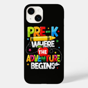 Pre-K Where The Adventure Begins Back to School Case-Mate iPhone 14 Case