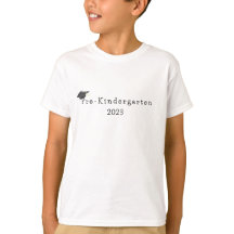 Pre-Kindergarten Graduation Black Grad Cap Year