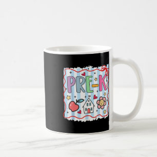 Pre Kindergarten Pre-k Teacher Girl Boy First Day Coffee Mug