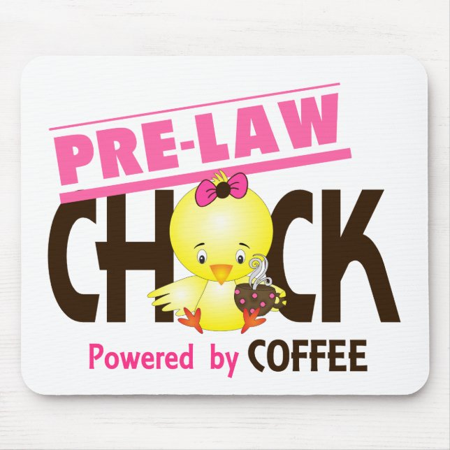 Pre-Law Chick 4 Mouse Pad (Front)