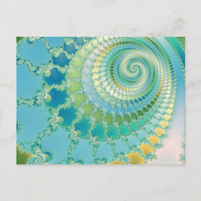 Pre Life - Fractal Postcard (Front)