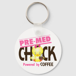 Pre-Med Chick 4 Key Ring