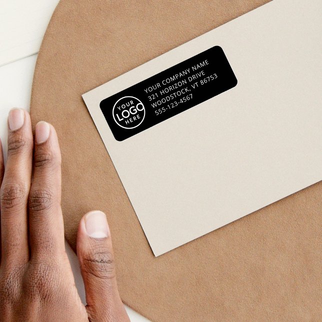 Pre-Printed Return Address Labels - Business Logo (Creator Uploaded)