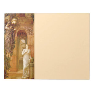 Pre-Raphaelite Angel 11X8.5 inch Notepad