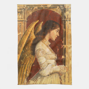 Pre-Raphaelite Angel Kitchen Towel