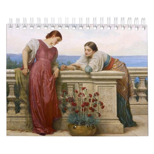 Pre-Raphaelite Art Calendar (Cover)