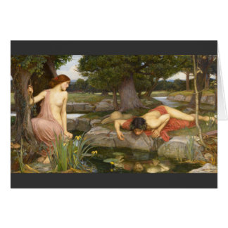 Pre-Raphaelite Painting Echo and Narcissus