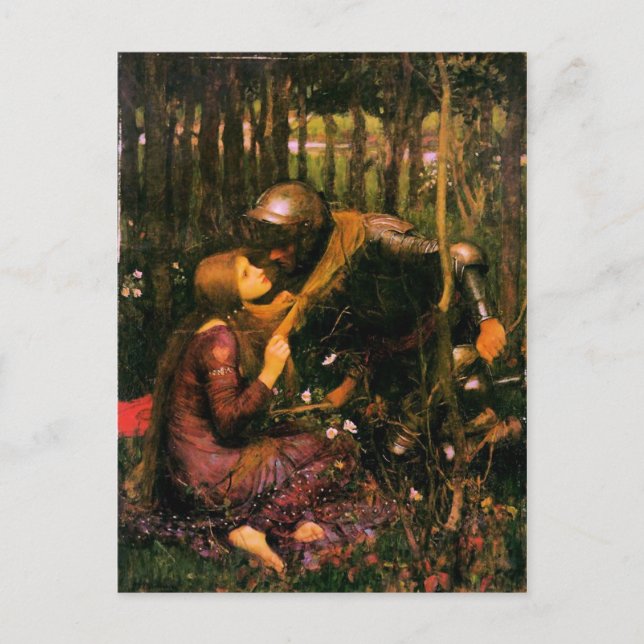 Pre-Raphaelite Postcard By John William Waterhouse (Front)