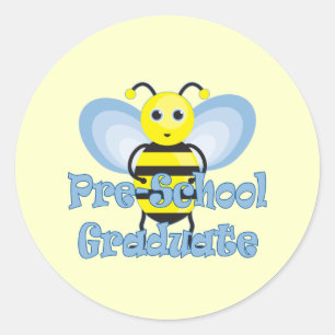 Pre-School Graduation Gifts Classic Round Sticker