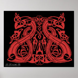 Pre Viking Red, print