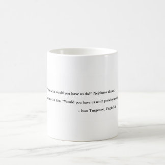 Preachy novels coffee mug
