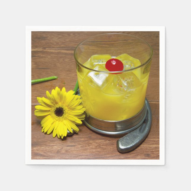 Preakness Stakes Cocktail Napkins (Front)