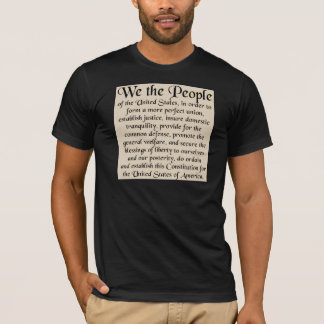 Preamble to The Constitution of the United States T-Shirt