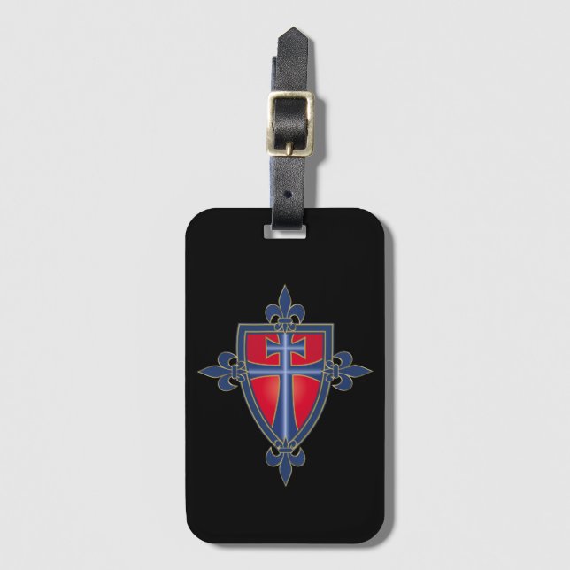 Preceptor cross luggage tag (Front Vertical)