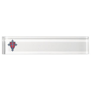 Preceptor cross nameplate