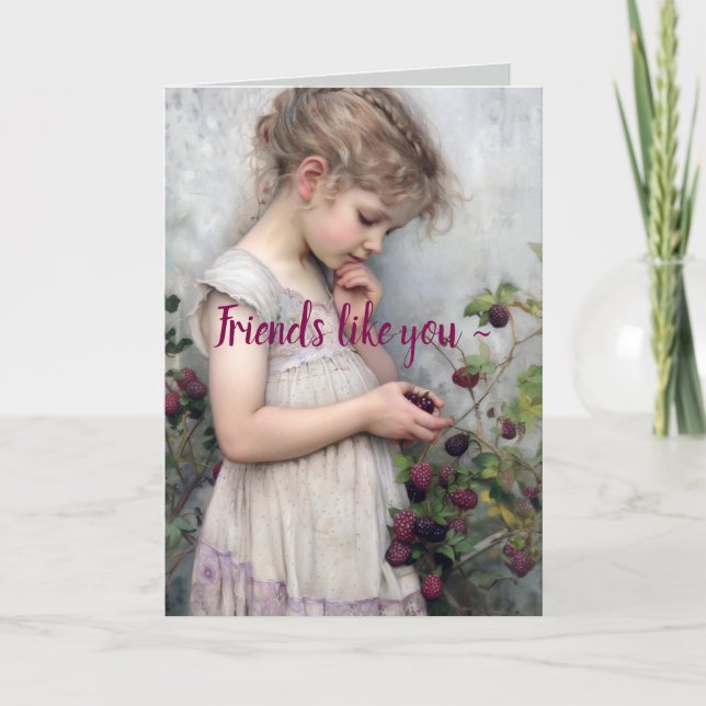 PRECIOUS AND FEW FRIENDSHIP CARD (Front)