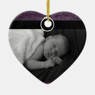 Precious Baby Photo Ceramic Ornament