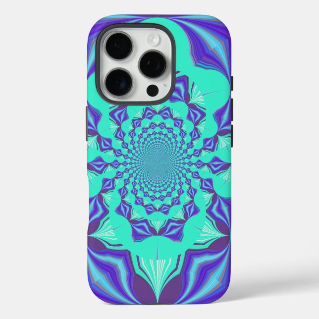 Precious blue Case-Mate iPhone case (Back)