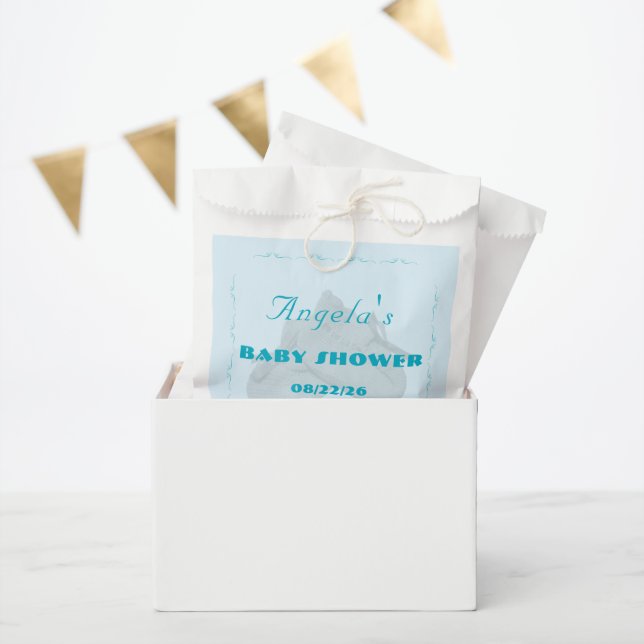 Precious Bundle Boy Baby Shower  Favour Bag (Party)