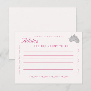 Precious Bundle Girl Baby Shower Enclosure Card