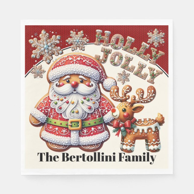 Precious Christmas Matching Products  Napkin (Front)