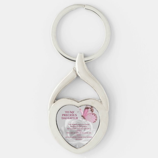 Precious Daughter Key Ring (Front)
