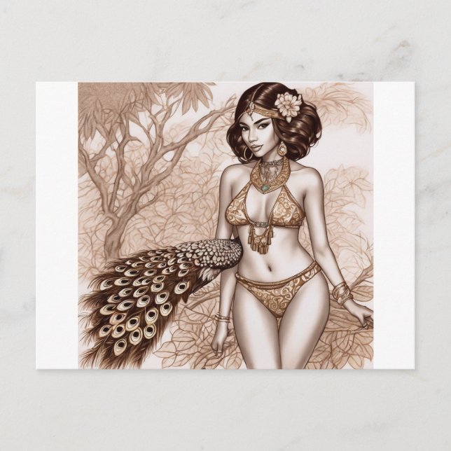 Precious Delilah  Postcard (Front)