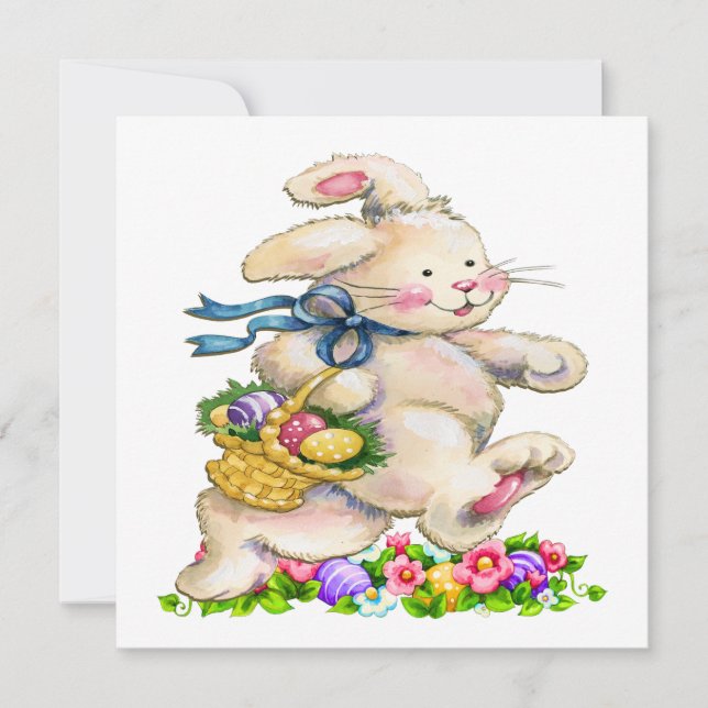 Precious Easter Invitation (Egg Hunt?) (Front)