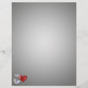 Precious Elegant Diamond Hearts