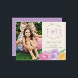 Precious Florals Happy Mother's Day Photo Card<br><div class="desc">Precious Florals Happy Mother's Day Photo Card</div>