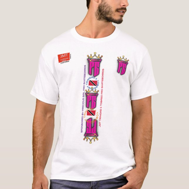 PRECIOUS GAIL  Men's Basic T-Shirt (Front)