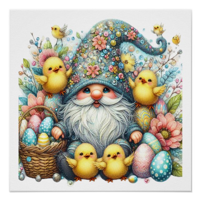 Precious Gnome Easter Theme  Poster (Front)